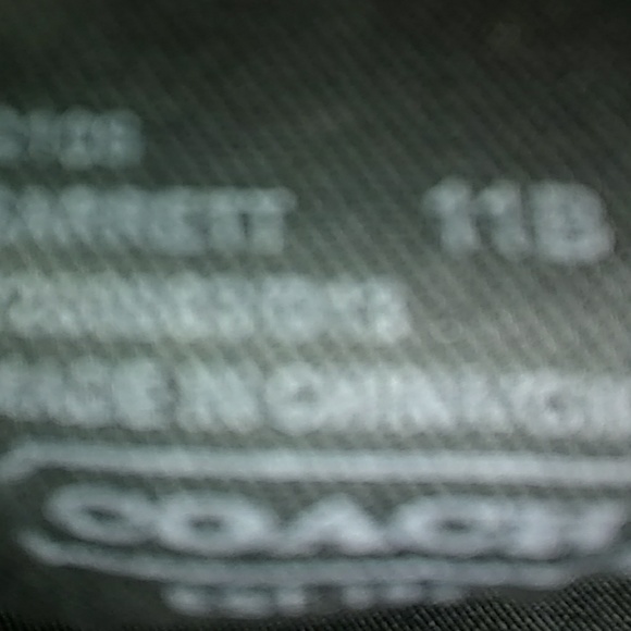 Coach Barrett Collection Sneakers - Picture 5 of 5